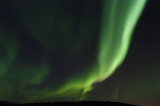 Aurora Torch - taken in North Pole, Alaska