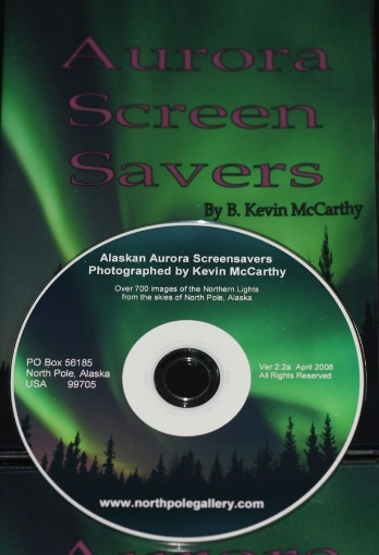 Aurora ScreenSaver CD - 700+ Northern Lights Images